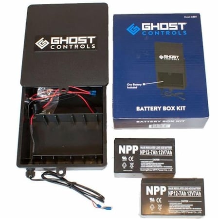 Ghost Controls Ghost Controls ABBT2 Battery Box with 2 Batteries ABBT2